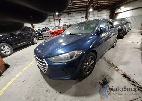 2017 Hyundai Elantra Se из США, поврежденный, VIN 5NPD84LF9HH002555